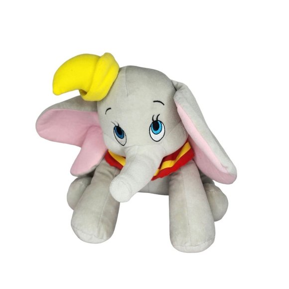 Disney Store Dumbo stuffed plush gray elephant animal medium 14" - Picture 1 of 9